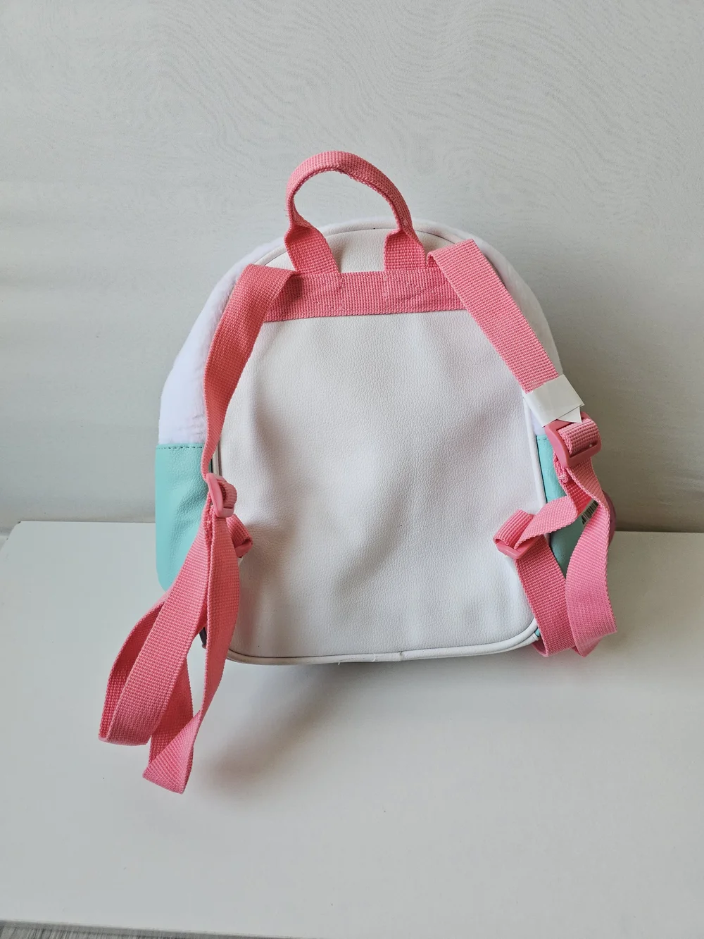 Sanrio Hello Kitty Plush Mini Backpack Teal Pink NWT